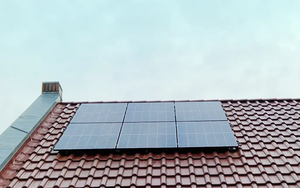 Beispiel 2 einer Photovoltaik-Anlage auf Dach